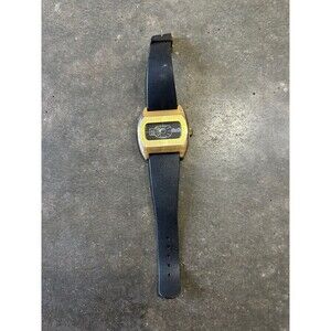 Vintage Buler Super Nova Swiss Made Lonis Frey Jump Hour Watch For Parts